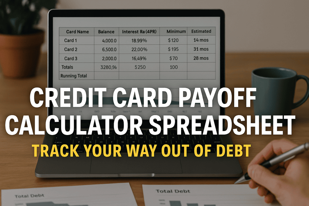 credit card payoff calc tracking hero